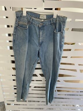 Sun + Stone Medium Wash Boyfriend Jeans